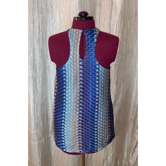 Unique Lace halter handmade ombre blouse - Picture 2 of 5